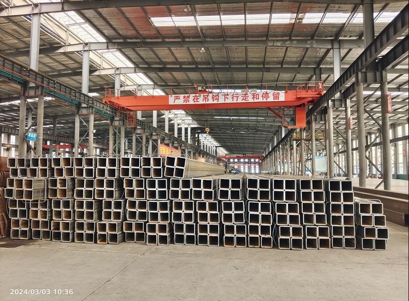 冷彎方管125*125*7.75毫米,材質(zhì)Q355B